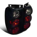 1997 Ford Explorer Black Smoked Altezza Tail Lights