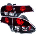 2010 Honda Civic Sedan JDM Black Altezza Tail Lights