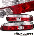 1996 Lexus SC400 Red and Clear Euro Tail Lights