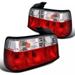 1994 BMW 3 Series Sedan Euro Tail Lights Red and Clear
