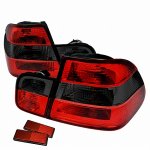 2000 BMW 3 Series Sedan Euro Tail Lights Red and Smoked