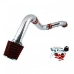 Dodge Ram V8 2002-2008 Polish Cold Air Intake with Red Air Filter