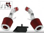 Infiniti G37 2008-2013  Polished Cold Air Intake with Red Air Filter
