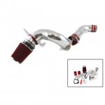 1999 Ford Mustang V8 Polished Cold Air Intake with Red Air Filter