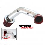 Acura RSX Type S 2002-2006 Polished Short Ram Intake with Red Air Filter