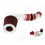 1997 Chevy Suburban Polished Short Ram Intake with Red Air Filter