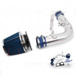 1997 Ford F250 Polished Short Ram Intake with Blue Air Filter