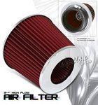 Universal Red High Flow Replacement Air Filter