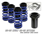 1991 Acura Integra Blue Coilovers Lowering Springs Kit with Scale