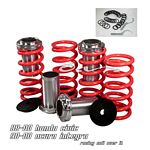 Honda Civic 1988-2000 Red Coilovers Lowering Springs Kit