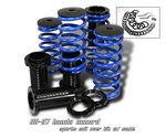 1990 Honda Accord Blue Coilovers Lowering Springs Kit with Scale