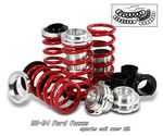 Ford Focus 2000-2004 Red Coilover Lowering Springs Kit