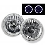 1972 Chevy Monte Carlo Sealed Beam Projector Headlight Conversion White Halo