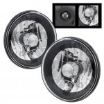 1972 Chevy Nova Black Chrome Sealed Beam Headlight Conversion