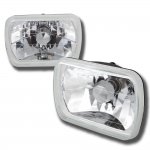 2000 Ford F350 7 Inch Sealed Beam Headlight Conversion