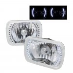 1981 Chevy El Camino White LED Sealed Beam Headlight Conversion