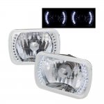 1987 Chrysler Conquest White LED Sealed Beam Headlight Conversion