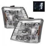 2006 Chevy Silverado 3500 Clear Headlights and Bumper Lights Conversion Set