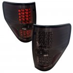 2013 Ford F150 LED Tail Lights Smoked