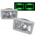 1987 Chevy Camaro Green Halo Sealed Beam Projector Headlight Conversion