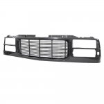 1995 GMC Sierra Black Wave Billet Grille