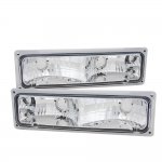 1994 Chevy 2500 Pickup Clear Front Bumper Lights