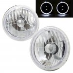 1973 Chevy Suburban Sealed Beam Headlight Conversion White Halo