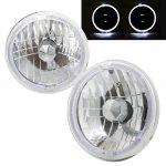 1965 Ford Mustang Sealed Beam Headlight Conversion White Halo