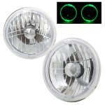 1991 Mitsubishi Montero Green Halo Sealed Beam Headlight Conversion