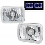 1982 Dodge Aries White Halo Sealed Beam Headlight Conversion