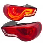 2020 Scion FRS JDM LED Tail Lights Red Clear