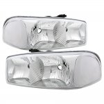 2003 GMC Sierra 2500 Clear Euro Headlights