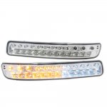 2000 GMC Sierra 2500 Chrome LED Bumper Lights DRL