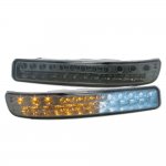 2000 GMC Sierra 2500 Smoked LED Bumper Lights DRL