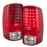 2003 Chevy Suburban Red LED Tail Lights