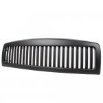 1999 Dodge Ram Black Grille Vertical Bars