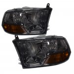 2011 Dodge Ram Smoked Headlights