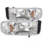 1996 Dodge Ram 3500 Clear Euro Headlights