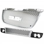 2008 GMC Yukon Chrome Denali Grille and Bumper Grille Set