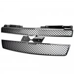 2010 Chevy Avalanche Black Mesh Grille