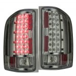2012 GMC Sierra 2500HD Dually Smoked LED Tail Lights