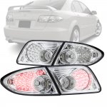 2007 Mazda 6 Sedan Clear LED Tail Lights