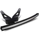 2002 Chevy Suburban Curved Double LED Light Bar with Mounting Brackets