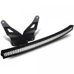 2000 GMC Sierra 2500 Curved Double LED Light Bar with Mounting Brackets