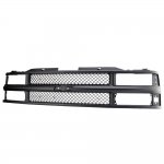 1997 Chevy 3500 Pickup Black Mesh Grille