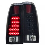 1991 GMC Sierra 3500 Black Out LED Tail Lights