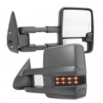 Cadillac Escalade 2003-2006 Towing Mirrors Smoked LED Lights Power Heated