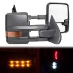 Chevy Silverado 2014-2018 Towing Mirrors LED Lights Power Heated