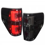 2014 Ford F150 Smoked LED Tail Lights