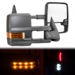 Chevy Silverado 1999-2002 Towing Mirrors LED Lights Power Heated